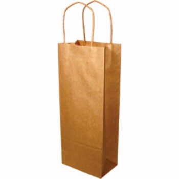 Paper Handle Bags (Vino) - Kraft